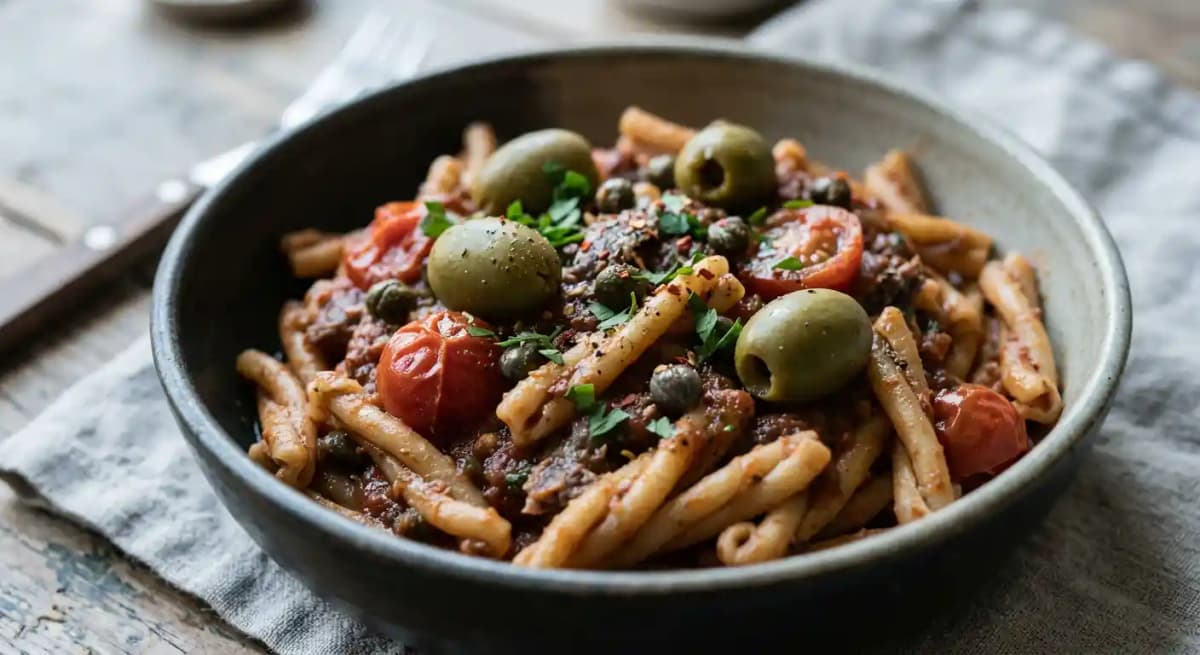 Casarecce Puttanesca