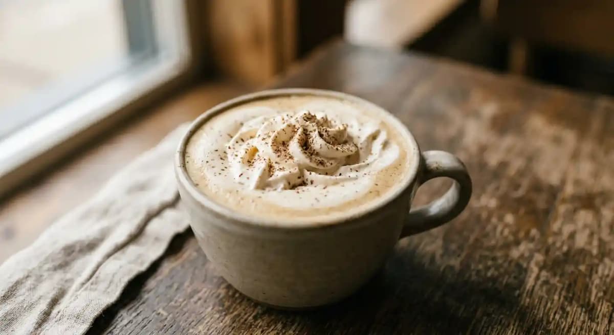Creamy Vanilla Spiced Latte