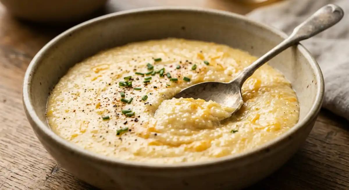 **Cheddar Cheese Grits