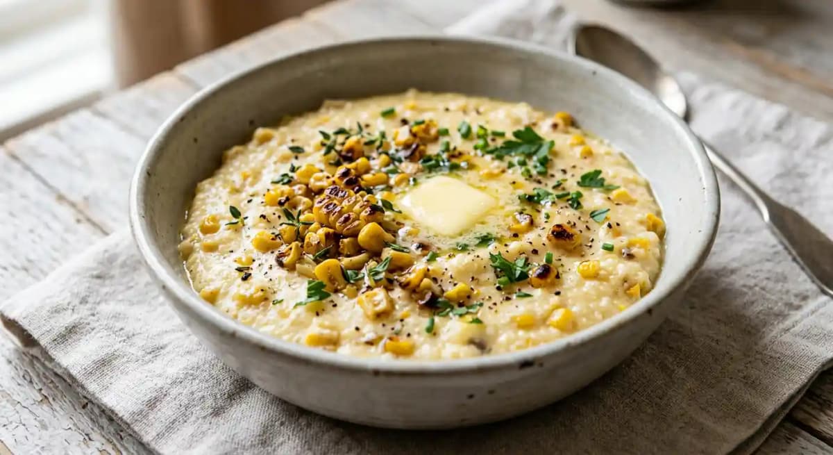 Roasted Corn Grits