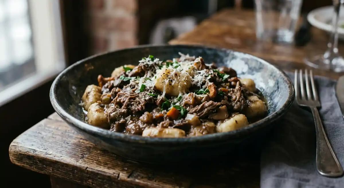 Gnocchi al Sugo di Cinghiale
