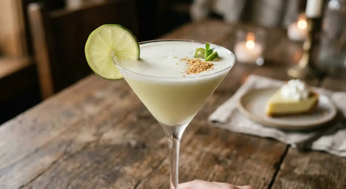 Key Lime Pie Martini