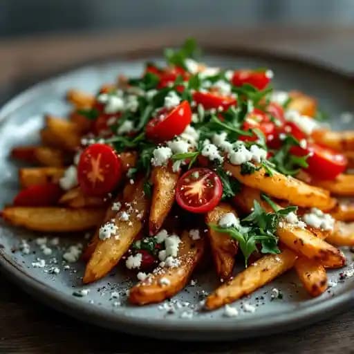 Black and Blue Fries
