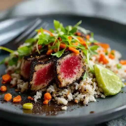 Blackened Tuna Tataki