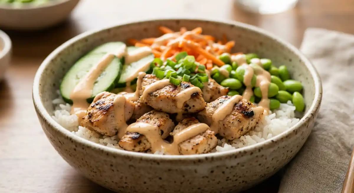 Yum Yum Chicken Bowl