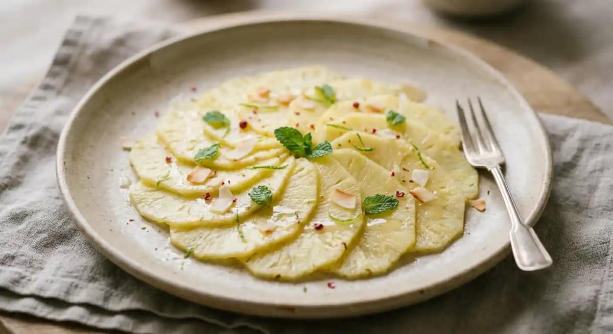 Pineapple Carpaccio