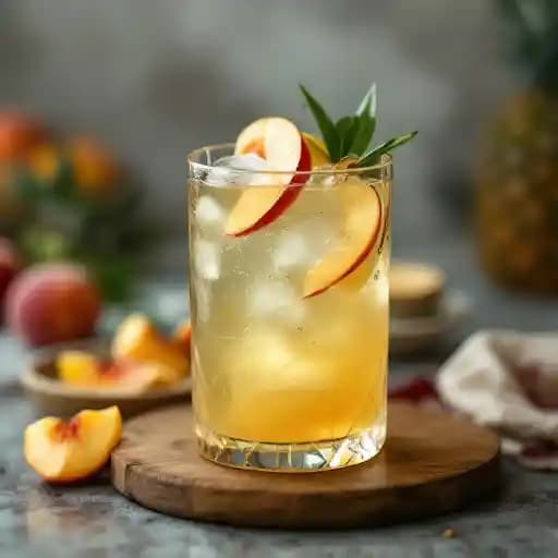 White Peach Sake Sangria