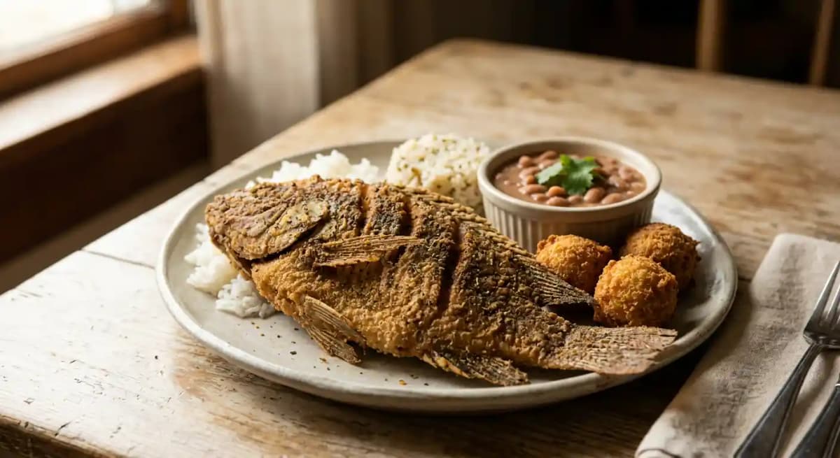 Whole Fried Tilapia