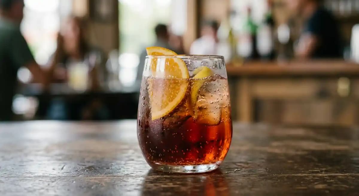 Cinzano con Soda