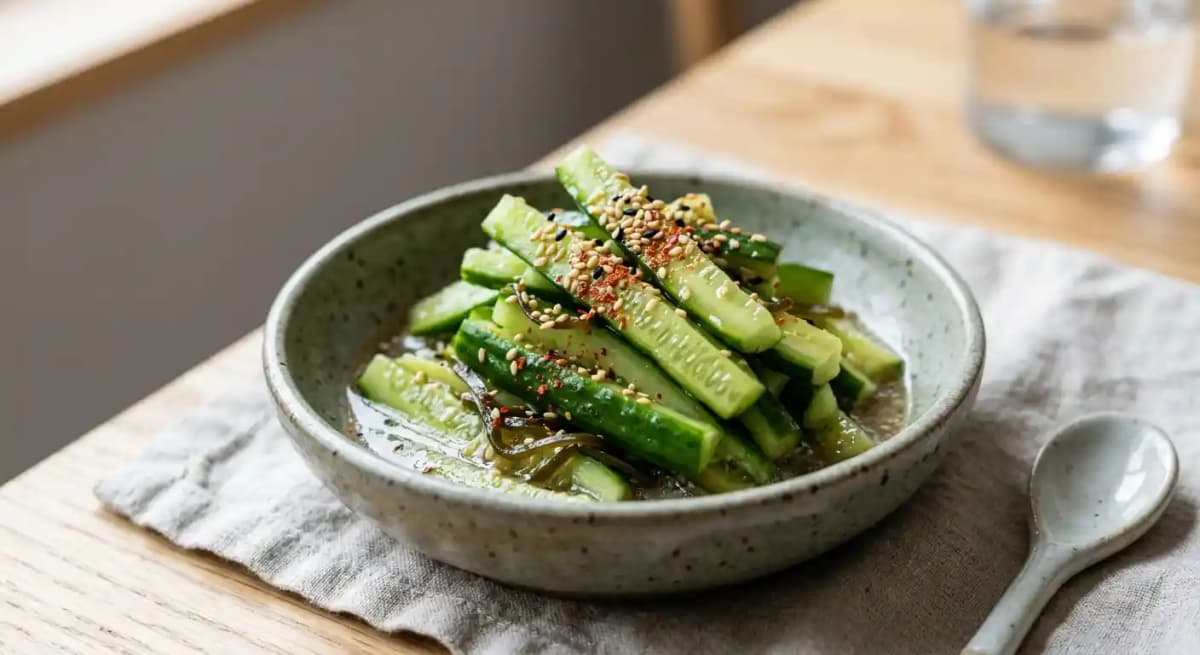 Crunchy Cucumber Salad