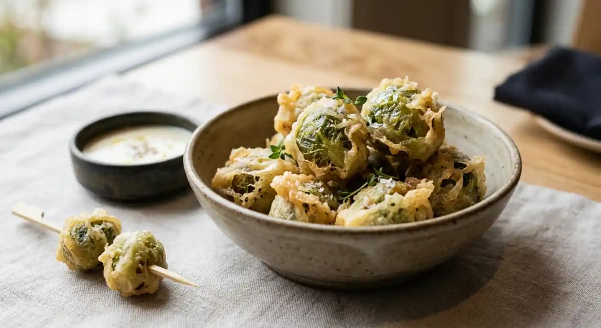 Brussels Sprouts Tempura