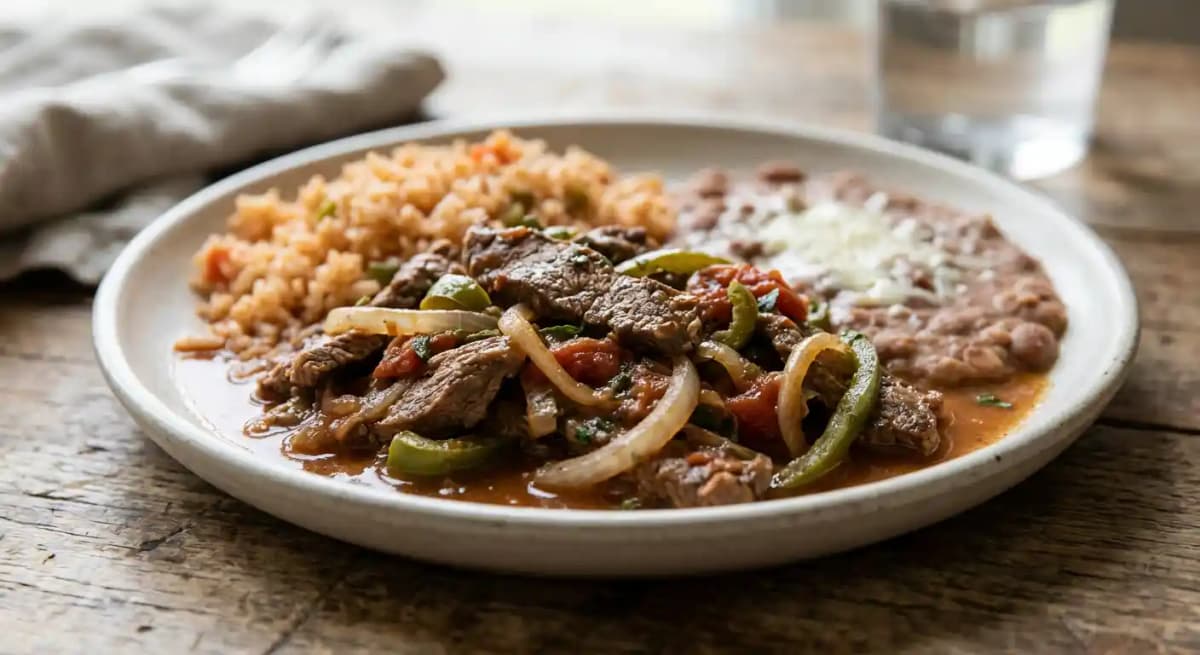 BISTEAK RANCHERO PLATE