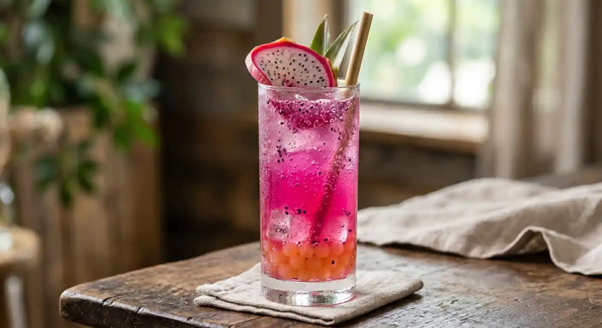 Dragon Fruit Sparkler