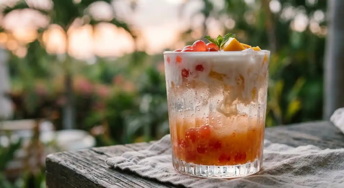 Tropical Sunrise Dirty Soda