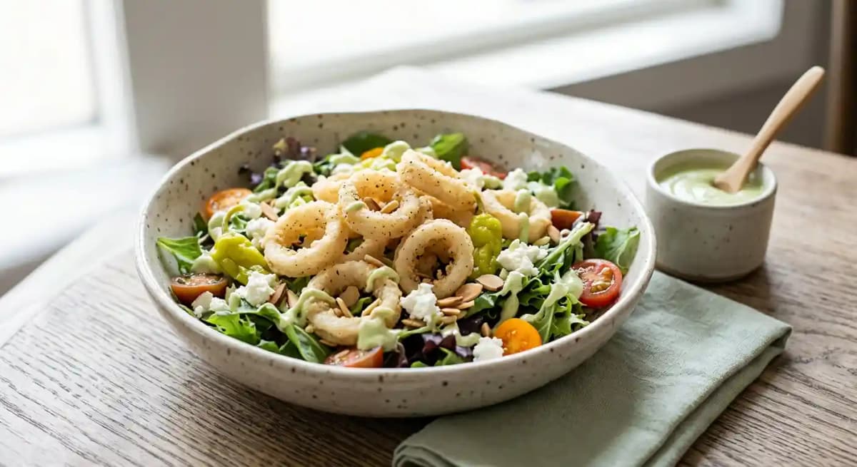 BEER-BATTERED CALAMARI