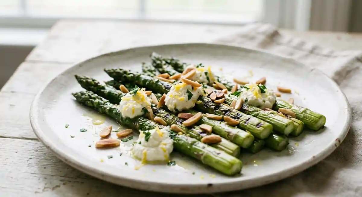 Grilled Asparagus**