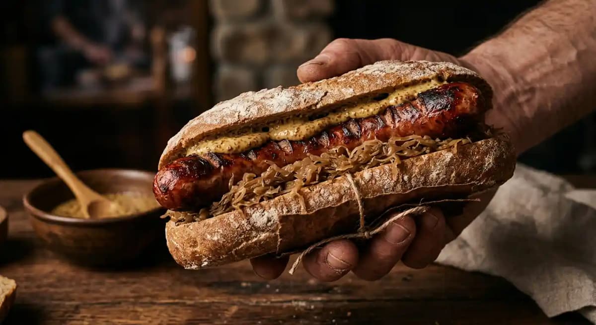 Polish Kielbasa Sandwich Tuben