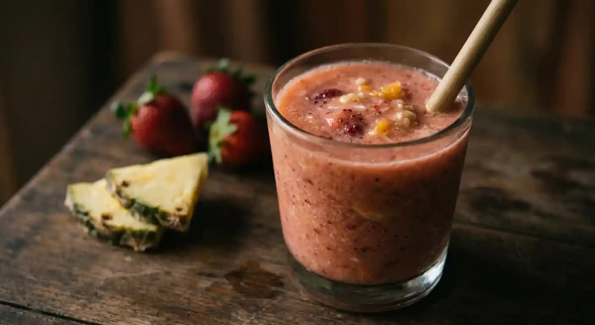 Strawberry Fruit Smoothie