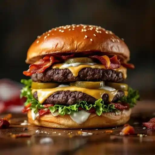 Bacon Rancher Burger*