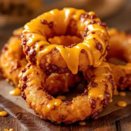 Chili Cheese Onion Rings