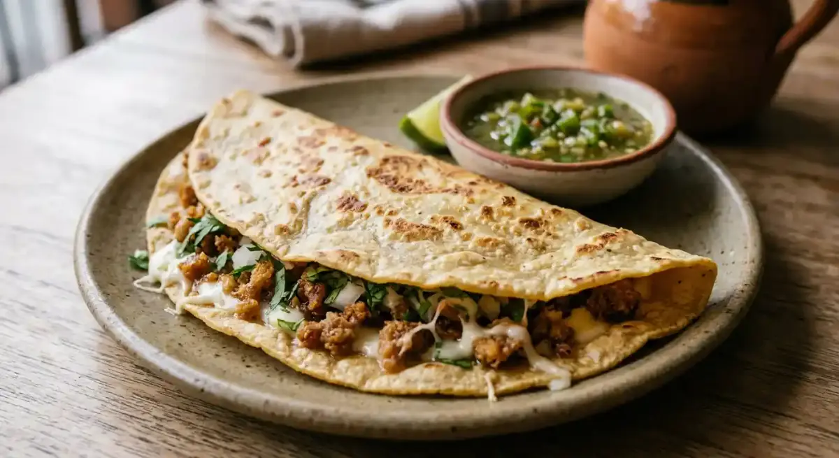 Quesadilla Chilanga Chicharron
