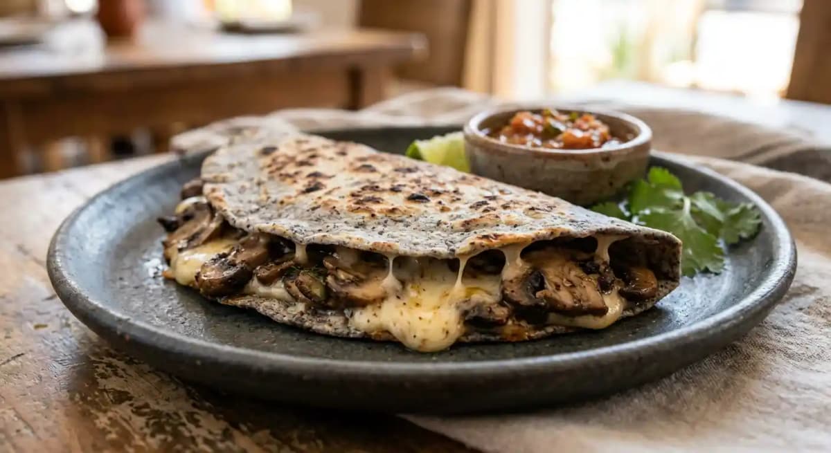 Quesadilla Chilanga Champiñones