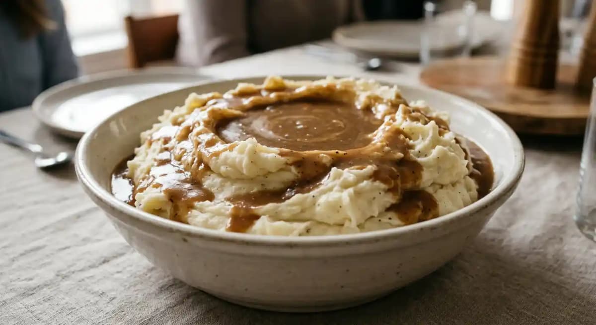 Mash Potatoes & Gravy