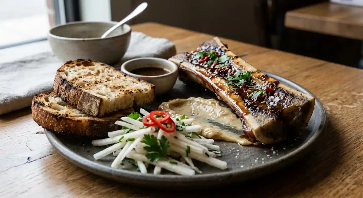 Wood Fired Bone Marrow