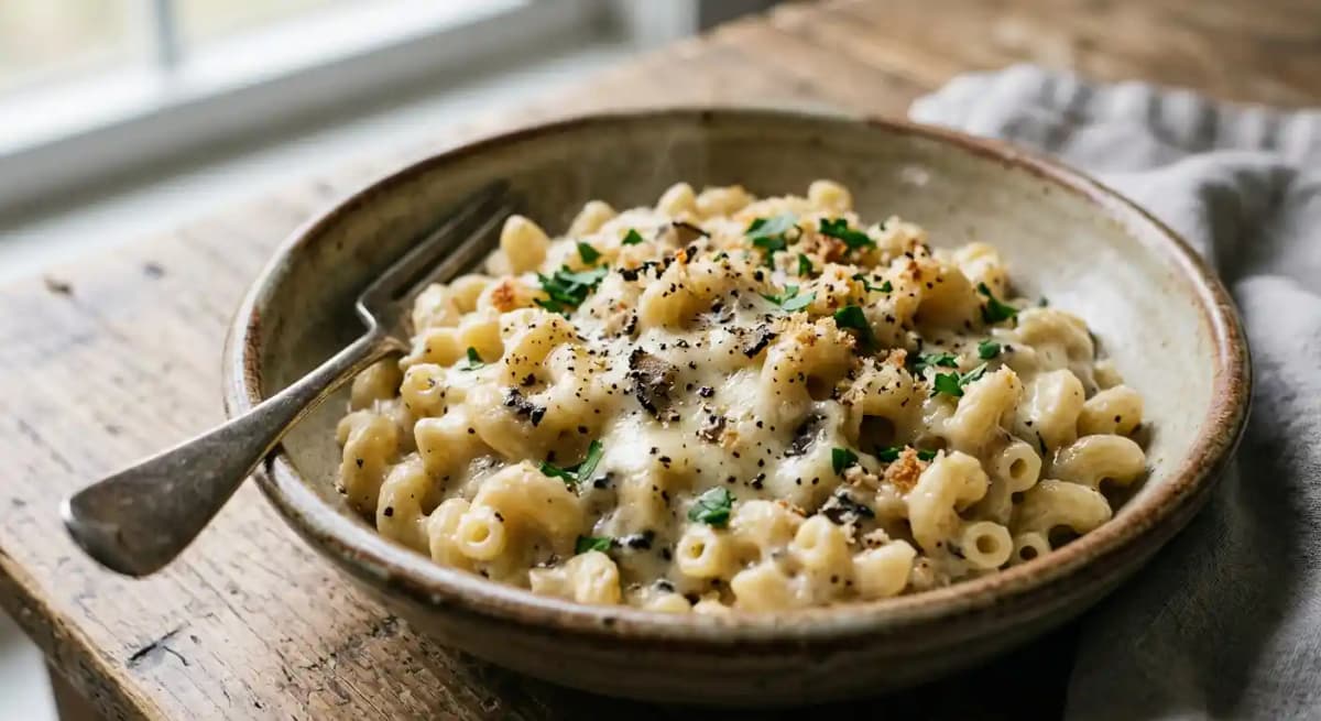 TRUFFLE MAC & CHEESE