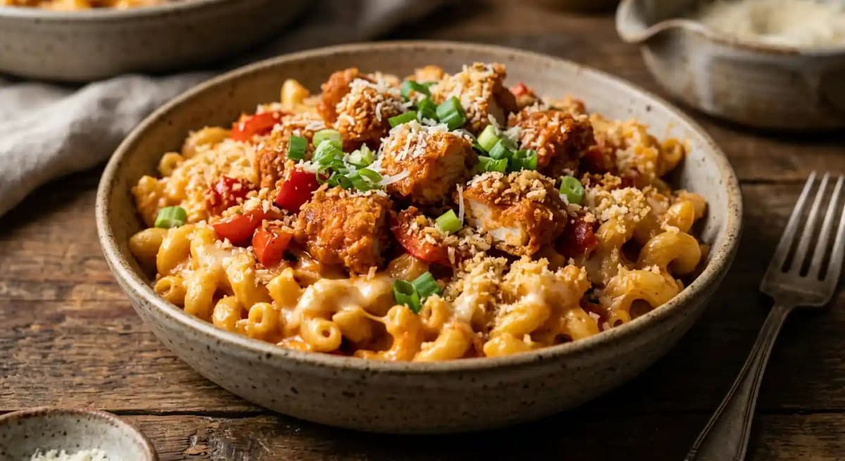 Spicy Buffalo Mac & Cheese