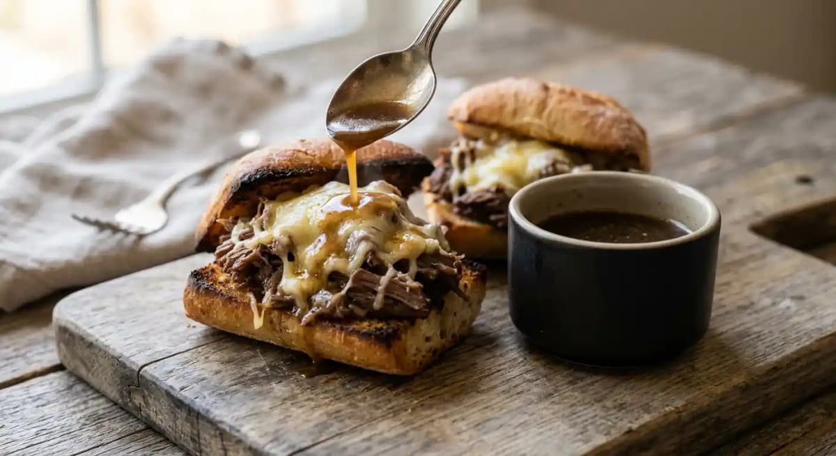 Mini Short Rib French Dips