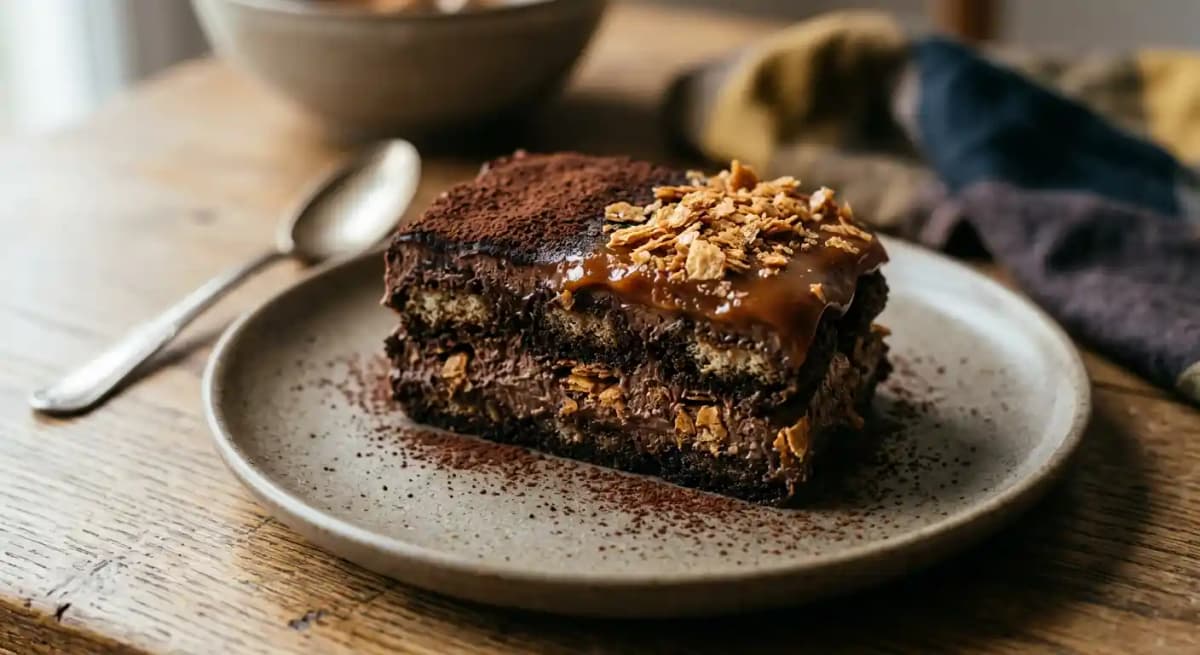 Black Cocoa Tiramisu