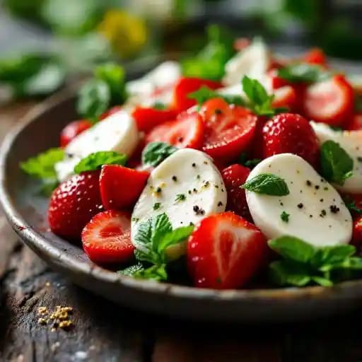 Strawberry Caprese Salad