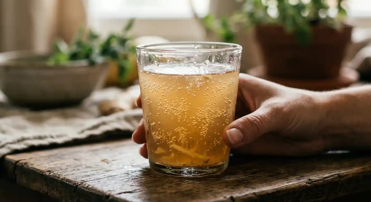 Kombucha ginger