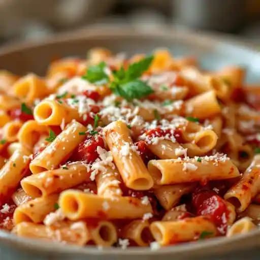 RIGATONI AL QUATTRO FORMAGGI