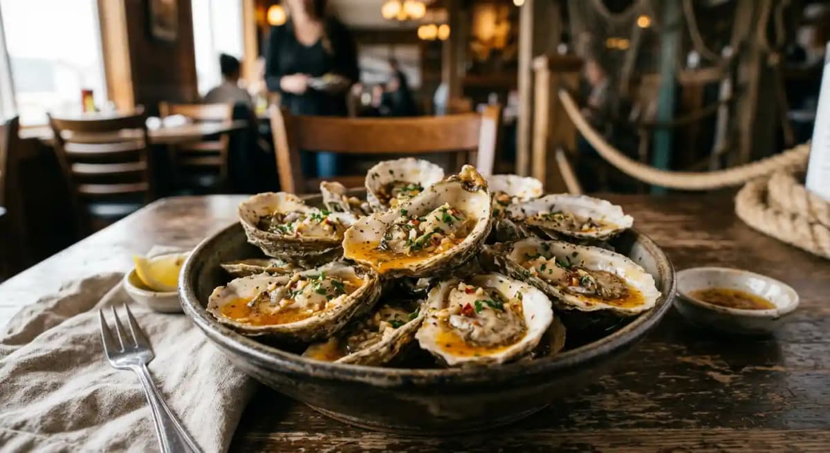 STEAMED OYSTERS
