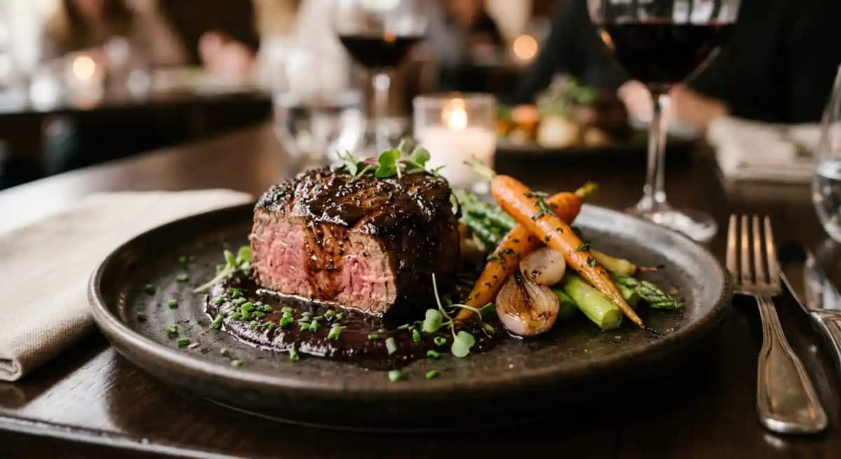 Black Garlic Filet Mignon
