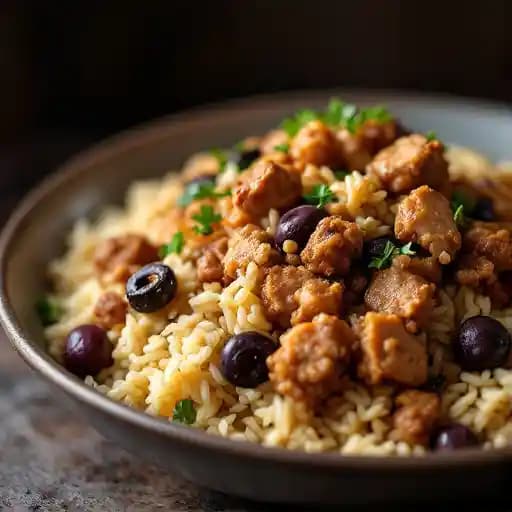 Minced Pork & Olive Fried Rice
