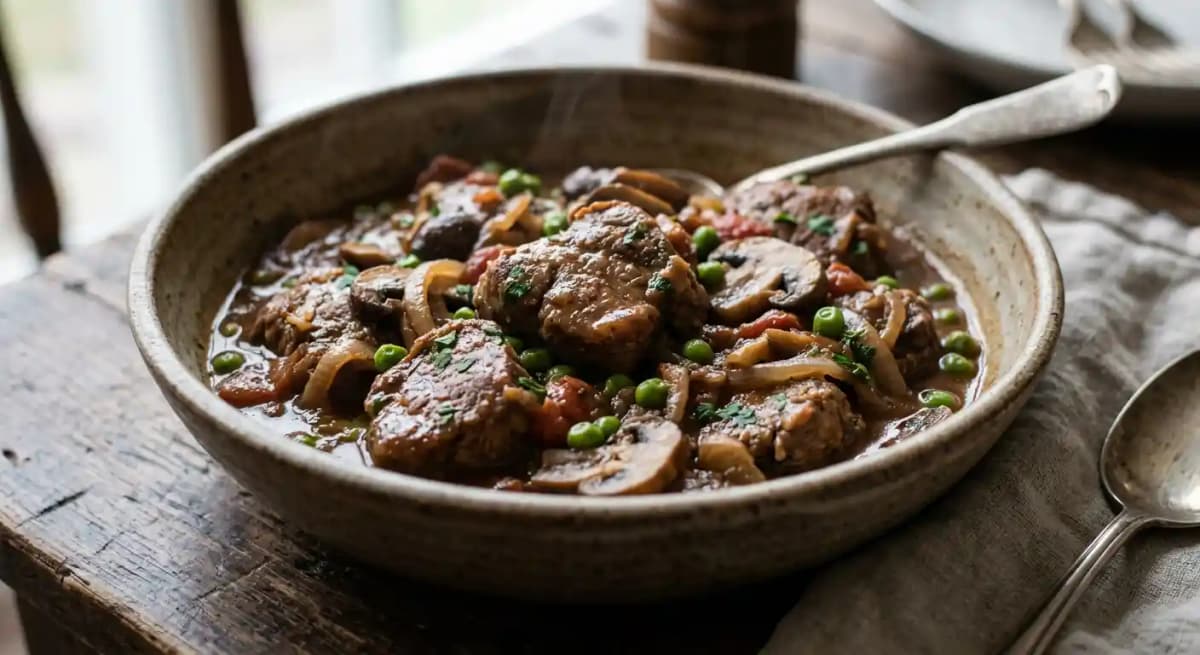Veal Bocconccini Boscaiola