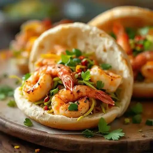 Rock Shrimp Bao Buns