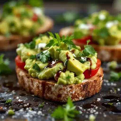 Avocado Bruschetta