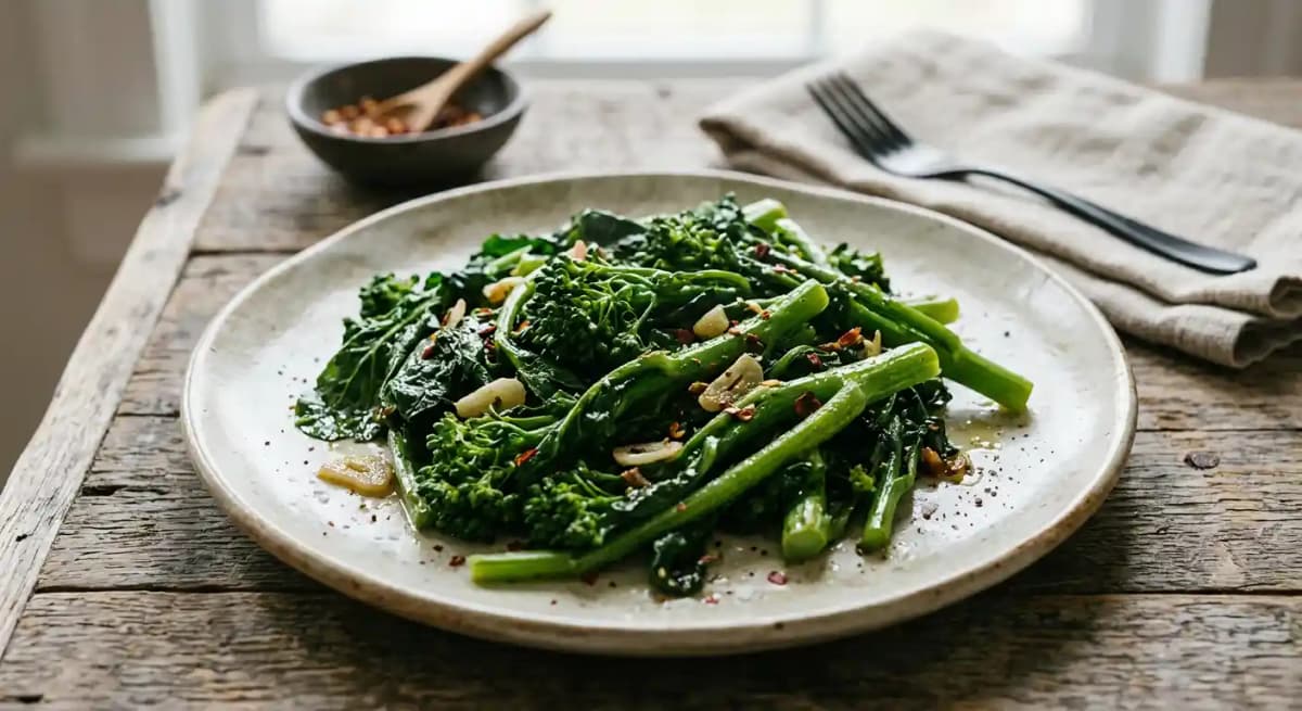 Sauteed Broccoli Rabe'