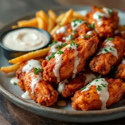 Spicy Maple Ranch Wings