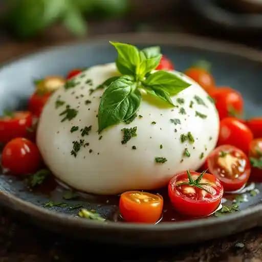 Burrata et Tomates