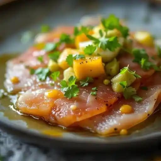 Carpaccio de Sériole du Japon