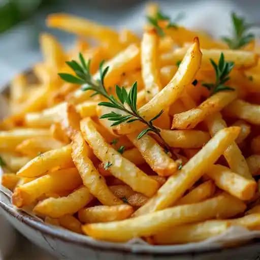 French Fries with Garlic Rosemary