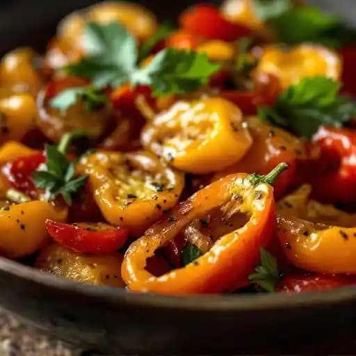 Marinated Sweet Peppers
