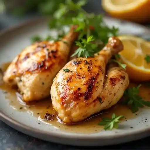 Coquelet au Citron Confit