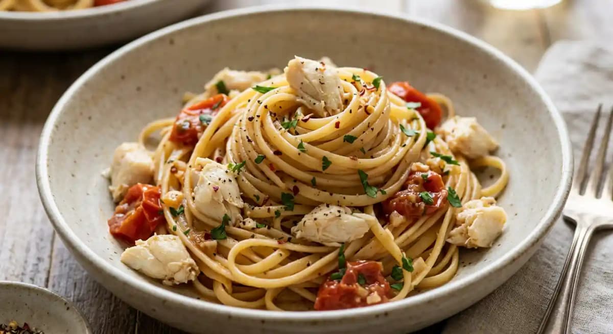 Linguine al Granchio