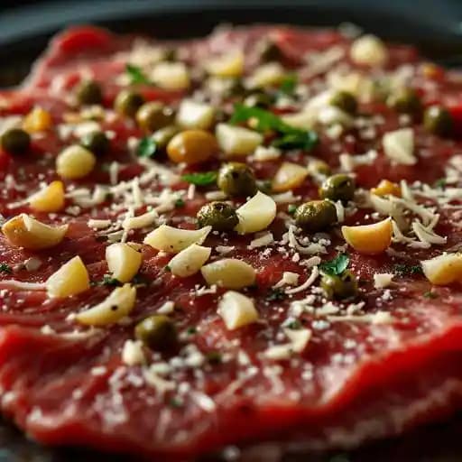 Peppercorn Seared Prime Beef Carpaccio